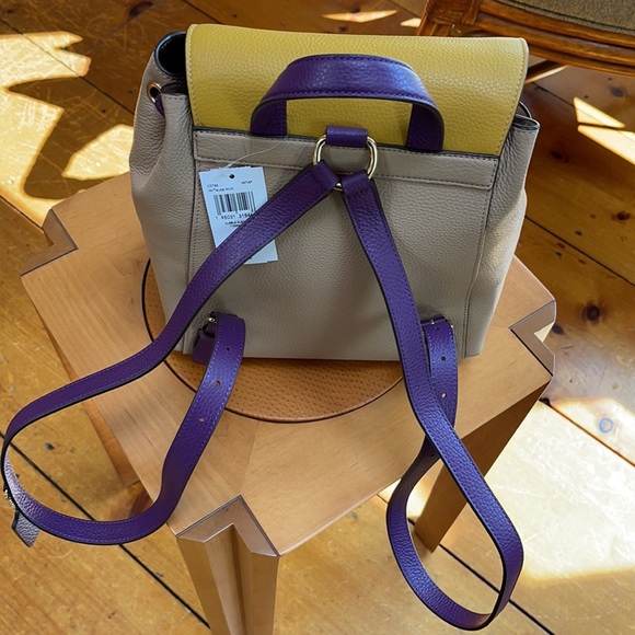 This a New Coach backpack bag